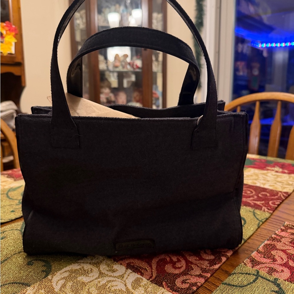 Liz Claiborne Classic Black Tote Bag